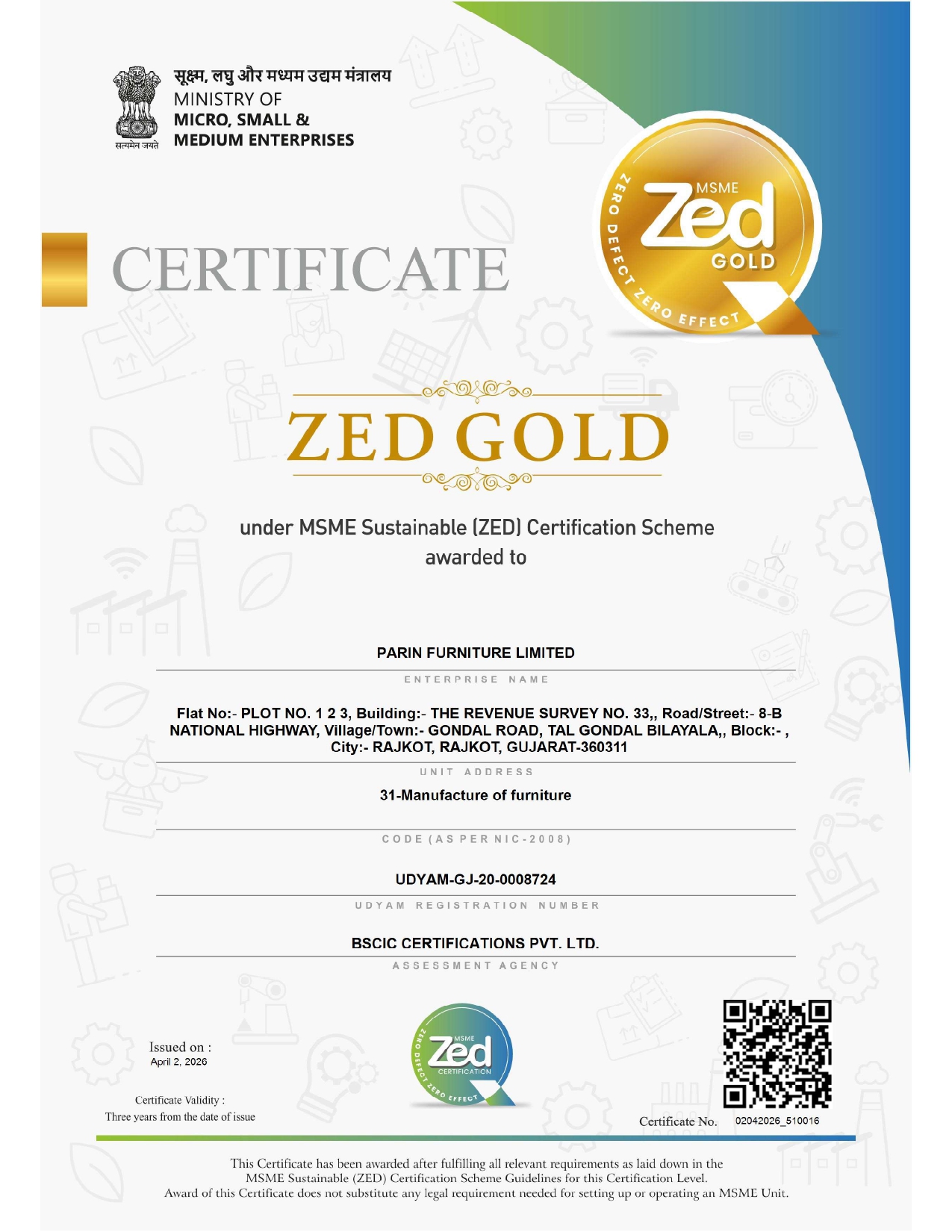 ZED GOLD